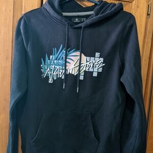 Black Volcom Hoodie unisex size medium